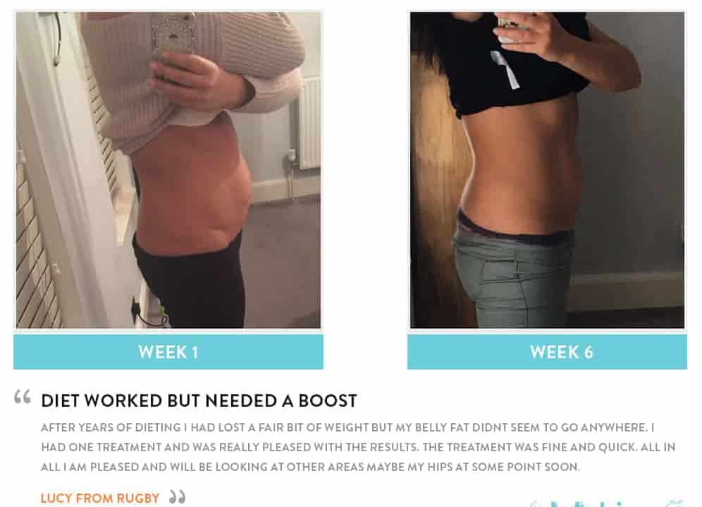 Before and After Dieting Barking
