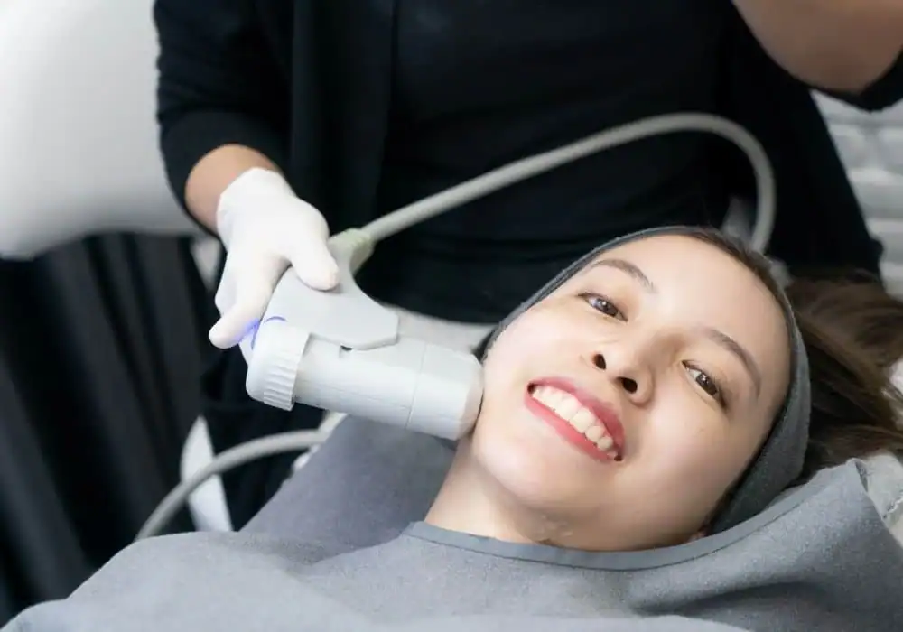 HIFU treatment Barking in progress