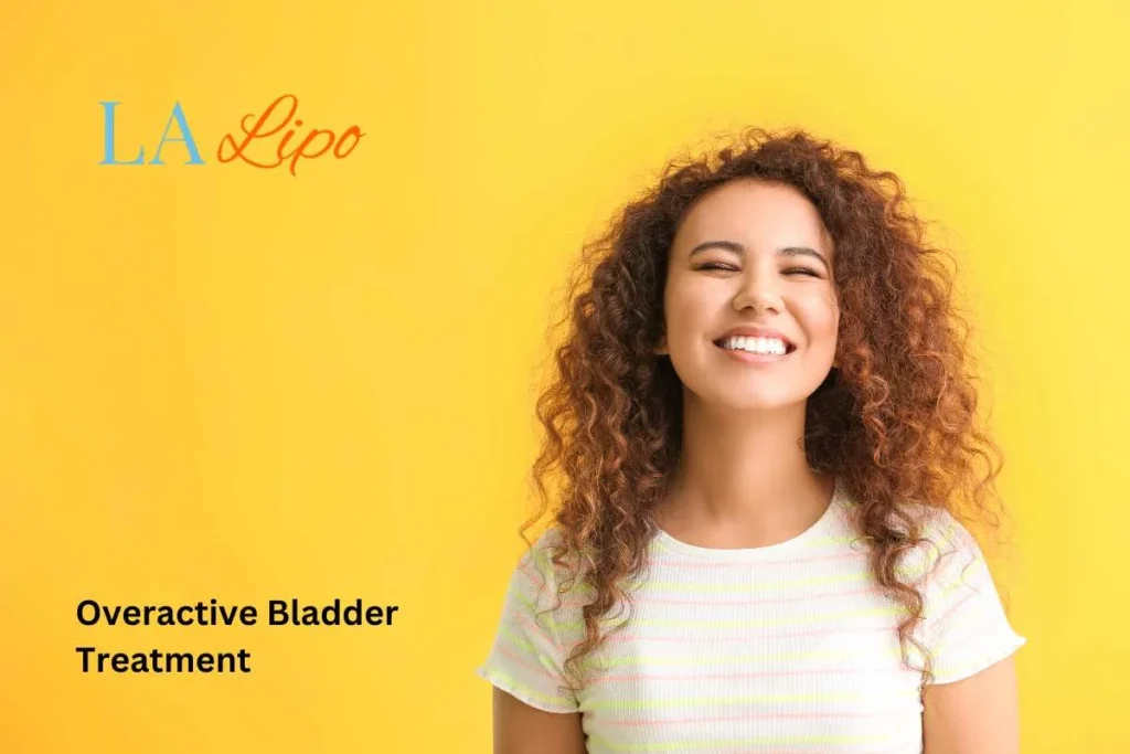 woman smiling about overactive bladder treatment Barking solutions