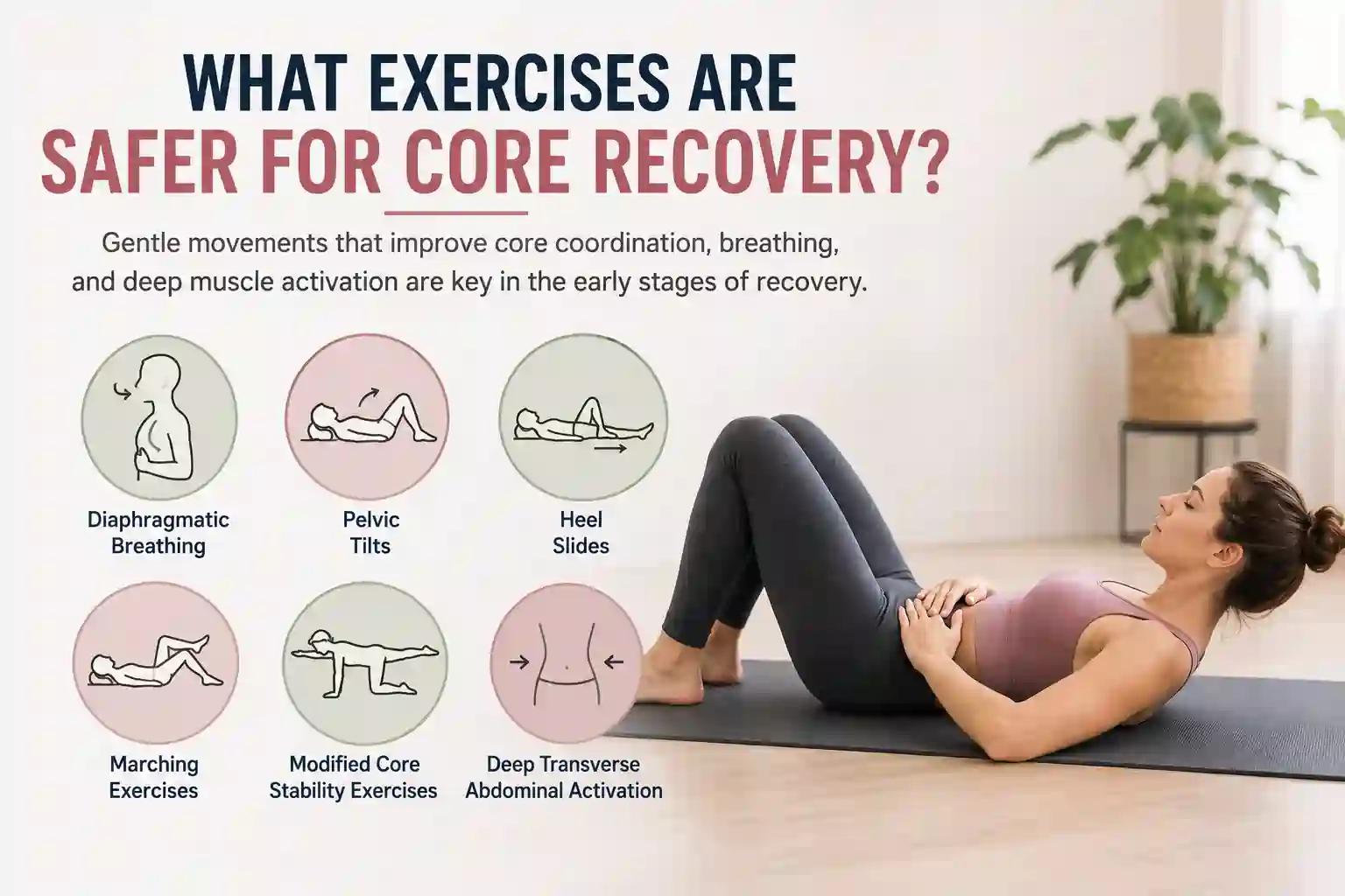 What Exercises Are Safer for Core Recovery Barking